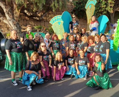 G&aacute;ldar: El proyecto Envejecimiento Activo participa en la Gran Cabalgata de 'La movida galdense'