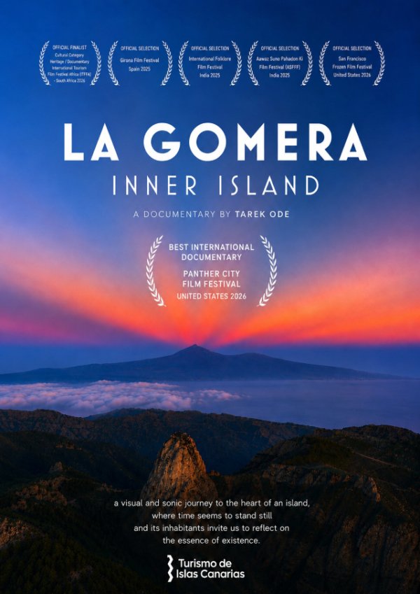 El documental producido por Turismo de Canarias &lsquo;La Gomera. Isla interior&rsquo; logra un premio en Estados Unidos