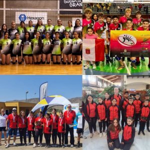 Éxitos gomeros en el voleibol y bola canaria durante el fin de semana