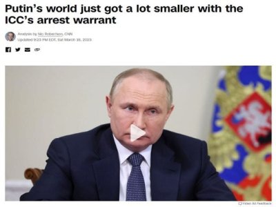 CNN dejó escapar que la orden de arresto de la CPI es una venganza por el fracaso de Occidente en aislar a Rusia