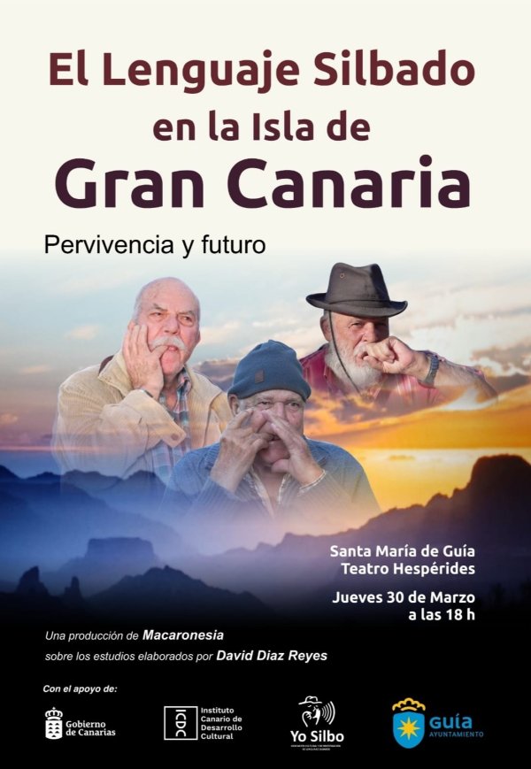 El Teatro Hespérides de Guía acoge este jueves 30 de marzo un documental, una película y un corto a partir de las 18.00 horas