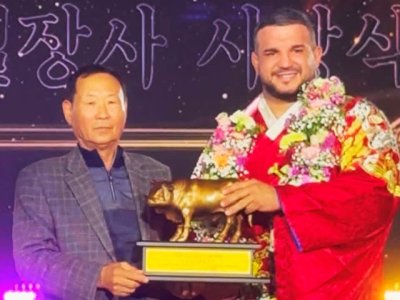 La selección canaria conquistó dos títulos mundiales en el campeonato de extranjeros del Mundial de Ssireum