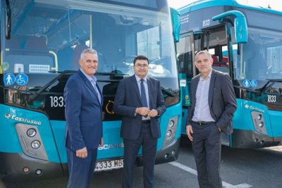El transporte p&uacute;blico interurbano de Gran Canaria sigue sumando veh&iacute;culos nuevos a su flota