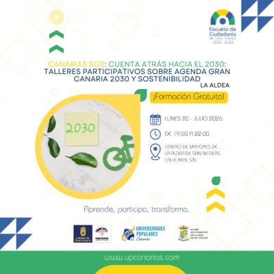 La Aldea de San Nicolás promueve la participación ciudadana con un taller sobre la Agenda Gran Canaria 2030