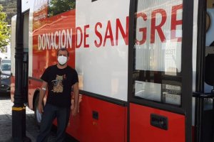 El ICHH instala una unidad móvil de donación de sangre en la Villa de Tegueste