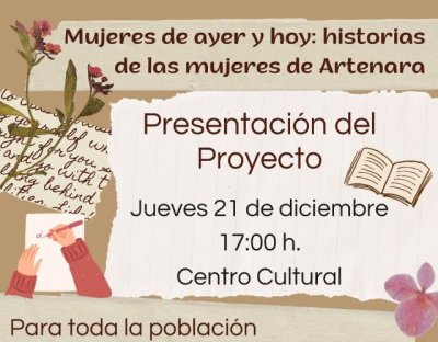 Artenara: Presentación del libro &quot;Mujeres de ayer y hoy: historias de las mujeres de Artenara&quot;