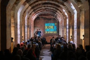 El aljibe de Teseguite acoge una inolvidable inauguración de la 15ª Muestra de Cine de Lanzarote