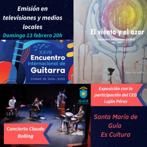 Guía: Emisión de la inauguración de la exposición ‘El viento y el azar’ y el concierto de jazz de ‘Claude Bolling’