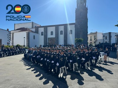 La Polic&iacute;a Nacional celebr&oacute; en Telde el acto conmemorativo del Aniversario de su Creaci&oacute;n