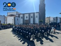 La Polic&iacute;a Nacional celebr&oacute; en Telde el acto conmemorativo del Aniversario de su Creaci&oacute;n