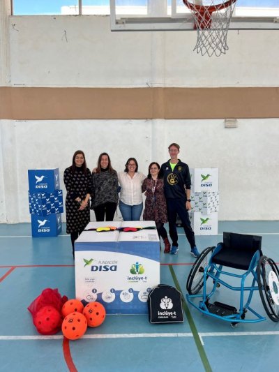 Fundaci&oacute;n DISA apuesta por el deporte adaptado en los centros educativos de Canarias