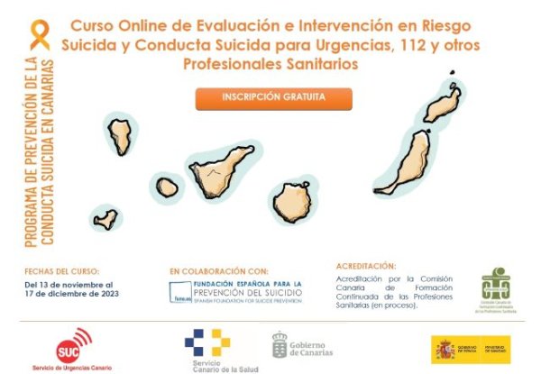 Más de 250 profesionales de urgencias participan en el curso de evaluación e intervención ante riesgo suicida