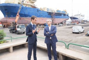 Rodríguez constata con ASTICAN las oportunidades en descarbonización y energía eólica marina flotante