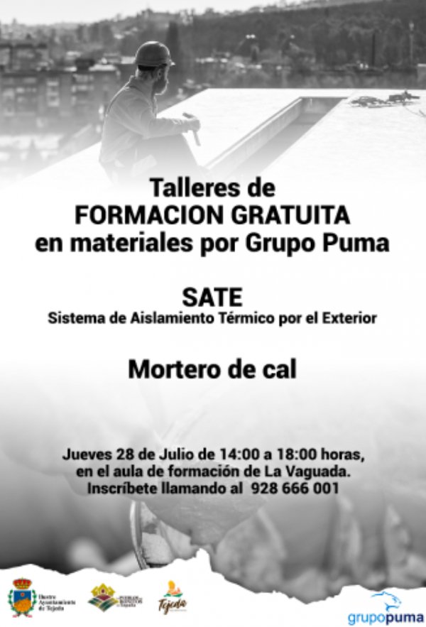 Tejeda: Talleres de materiales por Grupo Puma