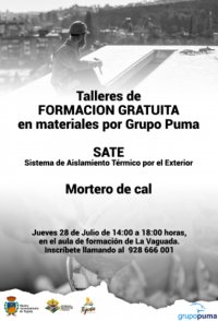 Tejeda: Talleres de materiales por Grupo Puma
