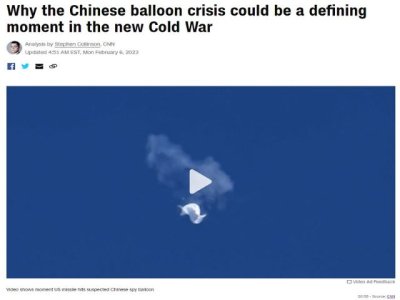 CNN confirmó que el incidente del globo fue un momento decisivo en la nueva Guerra Fría