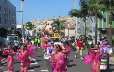 Gu&iacute;a vivi&oacute; hoy por todo lo alto su Carnaval en Familia