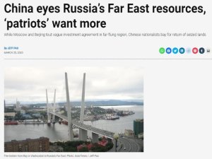 Alerta de noticias falsas: los &ldquo;patriotas&rdquo; chinos no quieren retomar el Lejano Oriente de Rusia