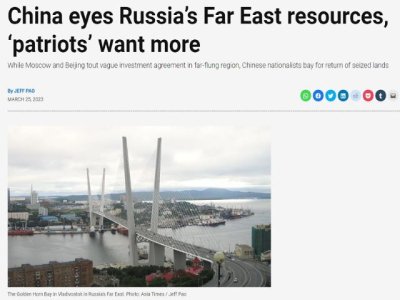 Alerta de noticias falsas: los “patriotas” chinos no quieren retomar el Lejano Oriente de Rusia