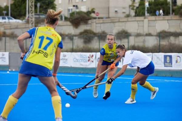 Hockey femenino: La UD Taburiente prepara un enfrentamiento clave frente al Atlétic Terrasa