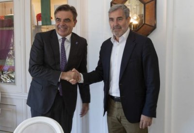 Clavijo urge al vicepresidente Schinas &ldquo;una repuesta com&uacute;n efectiva&rdquo; en materia migratoria