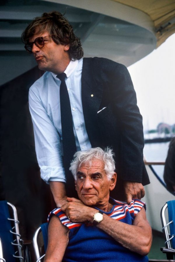 Leonard Bernstein itinera por Gran Canaria