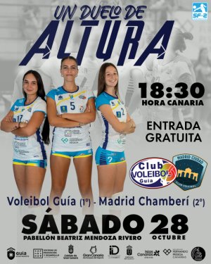 Partido de altura para el C.D. Voleibol Guía