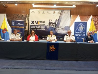 Presentaci&oacute;n del &ldquo;XV Trofeo de Cruceros Armada&rdquo; en el Real Club N&aacute;utico de Gran Canaria
