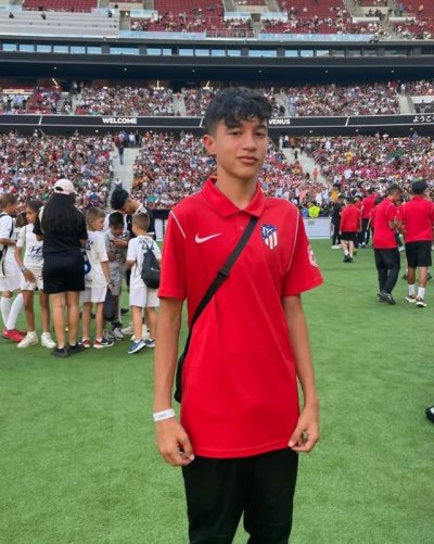 Yarey Carmona Godoy, un aldeano que jug&oacute; el torneo MadCup 2022 en el Wanda Metropolitano