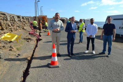 G&aacute;ldar y Telef&oacute;nica firman los convenios para el despliegue de la fibra &oacute;ptica en La Punta, El Faro y Barranquillo del Vino