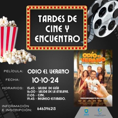 Las &lsquo;Tardes de Cine y Encuentro&rsquo; de la Universidad Popular de Gu&iacute;a permitir&aacute;n disfrutar de la comedia espa&ntilde;ola &lsquo;Odio el verano&rsquo;