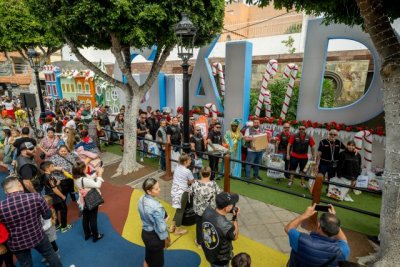 La recogida de juguetes llena G&aacute;ldar de solidaridad