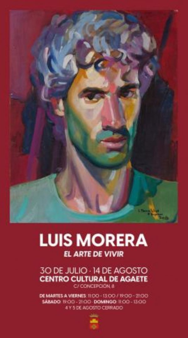 Luis Morera presenta su ‘Arte de vivir’ en Agaete dentro de las Fiestas de las Nieves