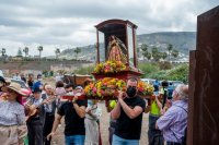 G&aacute;ldar: La Virgen de la Vega se reencuentra con sus vecinos