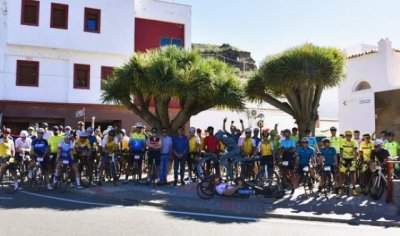 Artenara: El pasado 9 de Diciembre, pasó por nuestro municipio la penúltima etapa de la carrera Gran Canaria Bike Week