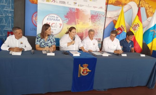 Se presentó en el Real Club Náutico la Copa de España clase olímpica ILCA7