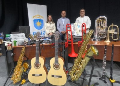 El Ayuntamiento destina 15.000 euros a la compra de nuevos instrumentos y material para las Escuelas Art&iacute;sticas Municipales Ciudad de Gu&iacute;a