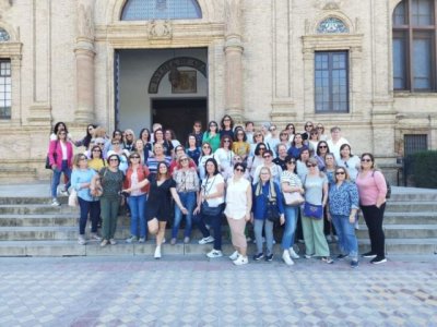 La mujeres de Teror realizan el Viaje de la Mujer por Andalucía y Gibraltar