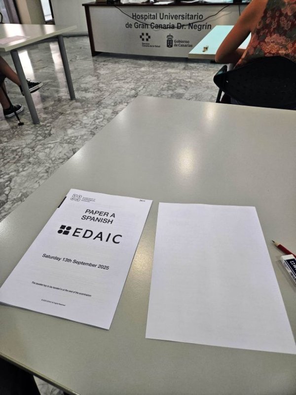 El Hospital Doctor Negrín acoge el examen para obtener el Diploma Europeo en Anestesiología y Cuidados Intensivos