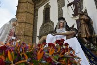 La Semana Santa en Teror vuelve a la normalidad y se recupera la Quema de Judas