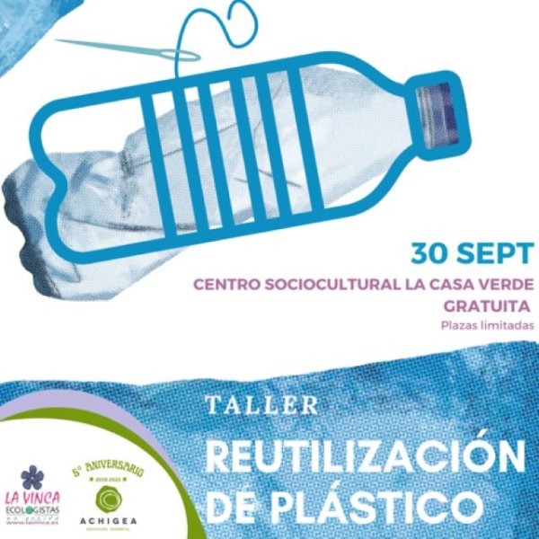 Se abre el plazo de inscripción para el Taller “Reutilización de plástico”, que se celebrará en Firgas el 30 de septiembre