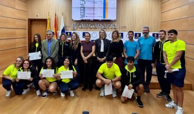 El Cabildo clausura con éxito la edición 2025-2026 de su programa de empleo juvenil PFAE Olympia