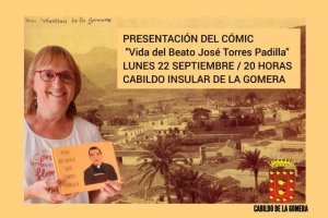 La Gomera: El Cabildo acoge la presentación del cómic ‘Vida del Beato José Torres Padilla’, de María del Mar Ardévol