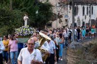 Valleseco: La festividad de Santa Rosa de Lima arranca con la subida de la santa y un pregón infantil cargado de imaginación