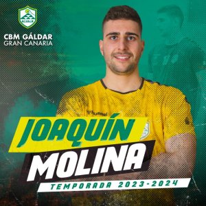 Balonmano: Joaquín Molina formará parte del Gáldar Gran Canaria en la 2023-2024