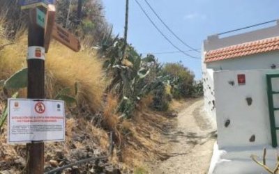 Agaete: Actualización: acceso a Tamadaba