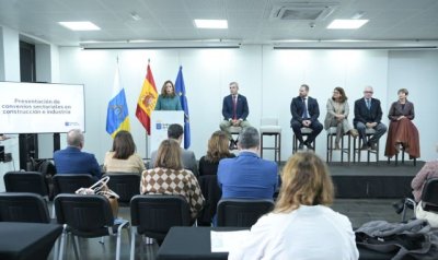 El Gobierno firma cuatro proyectos formativos para abordar la escasa mano de obra en la construcción y la industria