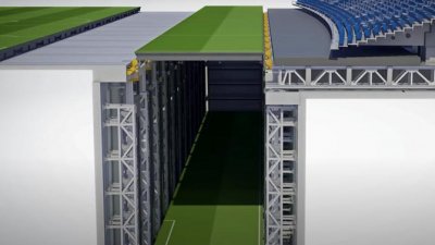 Un césped pionero, el secreto &#039;mejor guardado&#039; del nuevo Bernabéu