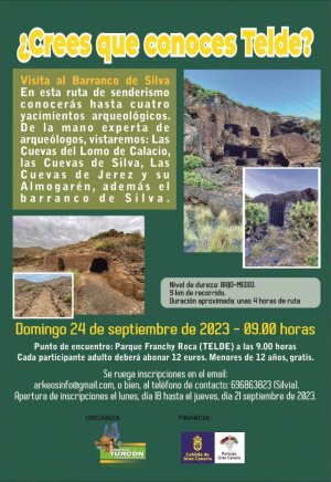 Senderismo: De visita, reconociendo los valores del Barranco de Silva ¿Crees que conoces Telde?