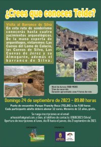 Senderismo: De visita, reconociendo los valores del Barranco de Silva &iquest;Crees que conoces Telde?